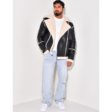 BOMBARDIER HOMME A FOURRURE