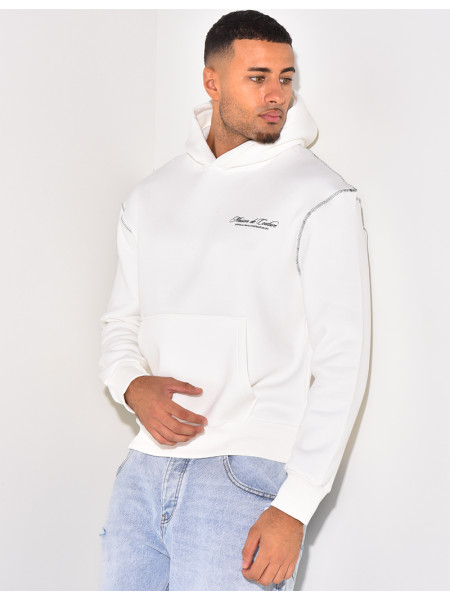 Sweat à capuche "Maison de couture"