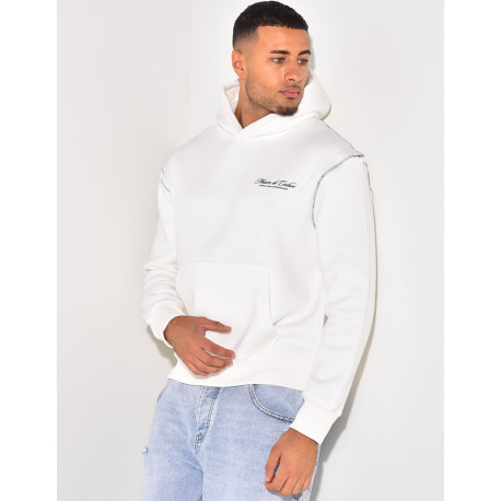 Sweat à capuche "Maison de couture"