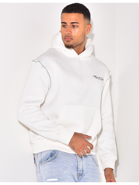Sweat à capuche "Maison de couture"
