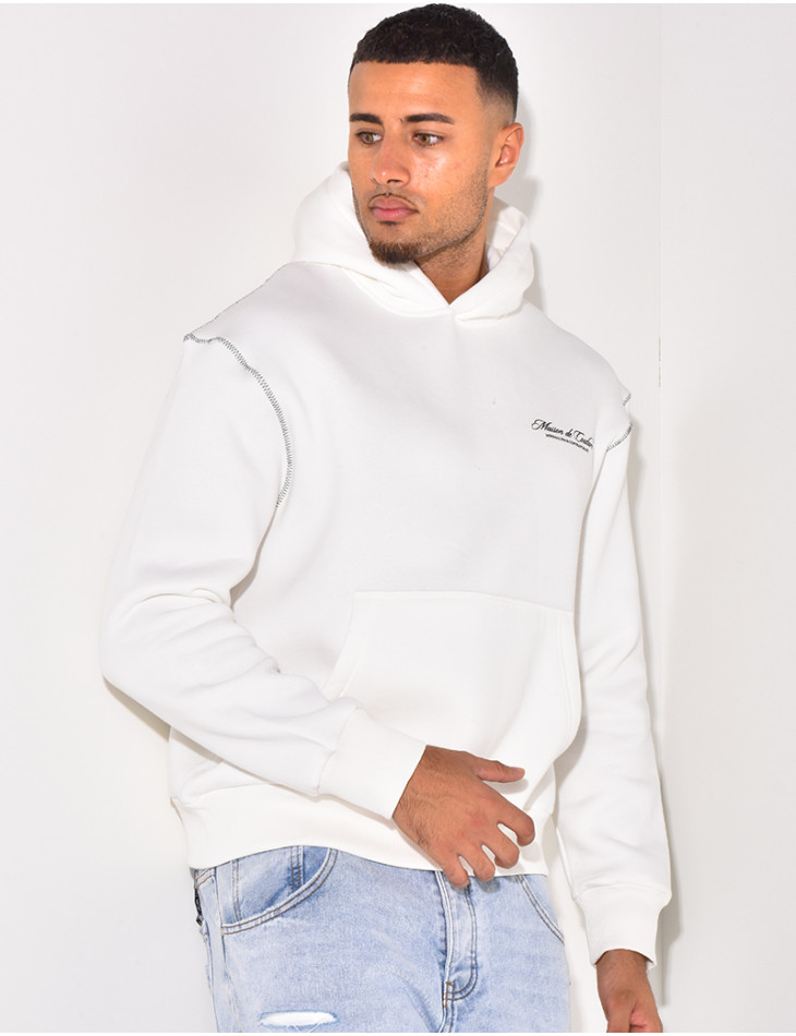 Sweat à capuche "Maison de couture"