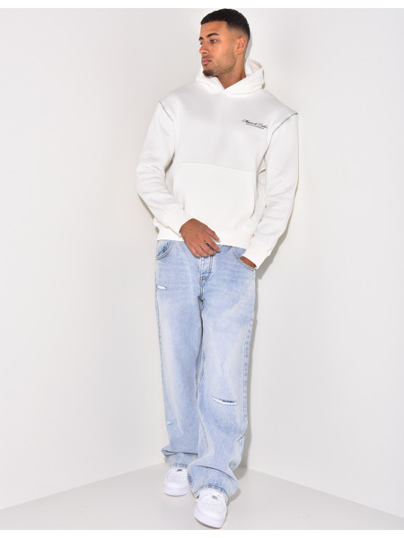 Sweat à capuche "Maison de couture"