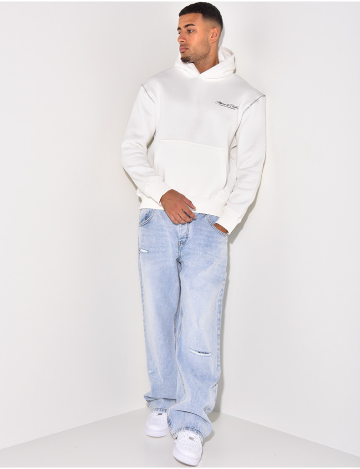 Sweat à capuche "Maison de couture"