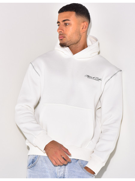 Sweat à capuche "Maison de couture"