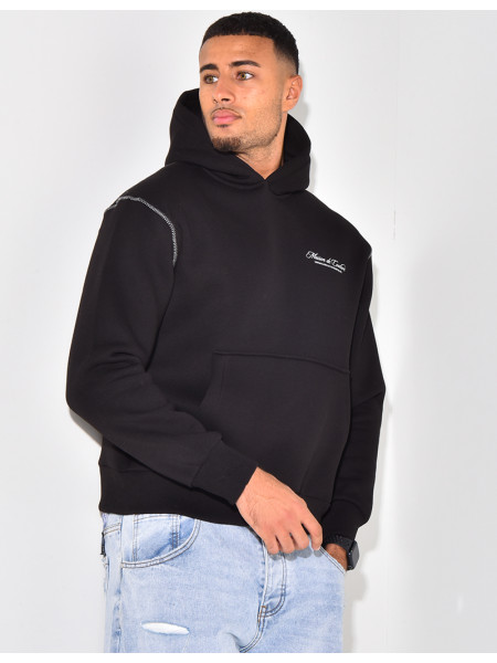 Sweat à capuche "Maison de couture"