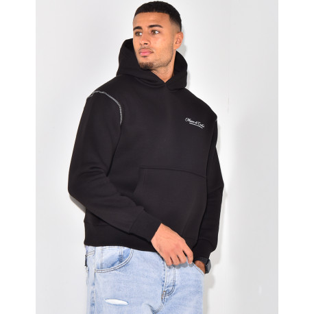 Sweat à capuche "Maison de couture"