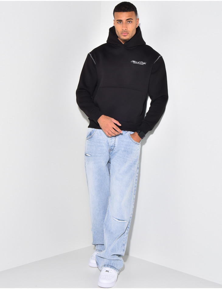 Sweat à capuche "Maison de couture"