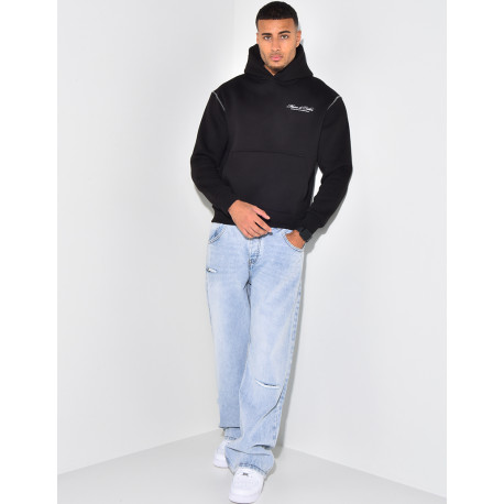 Sweat à capuche "Maison de couture"