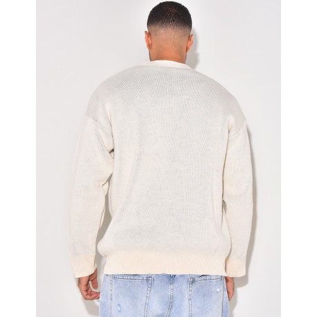 Gilet à motifs trèfles