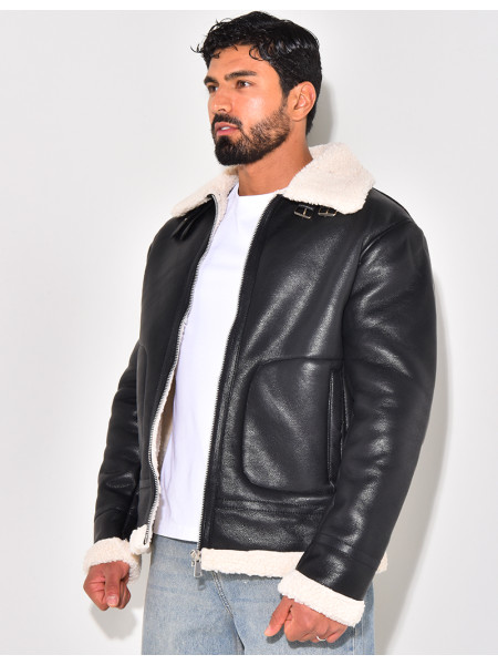 Bombardier Homme a fourrure