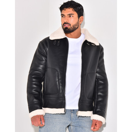 Bombardier Homme a fourrure