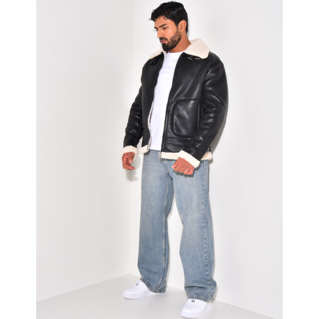 Bombardier Homme a fourrure