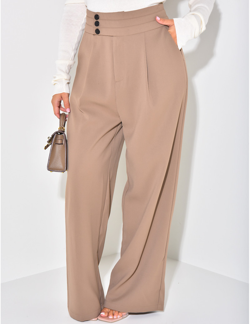 Fließende Schneiderhose mit...