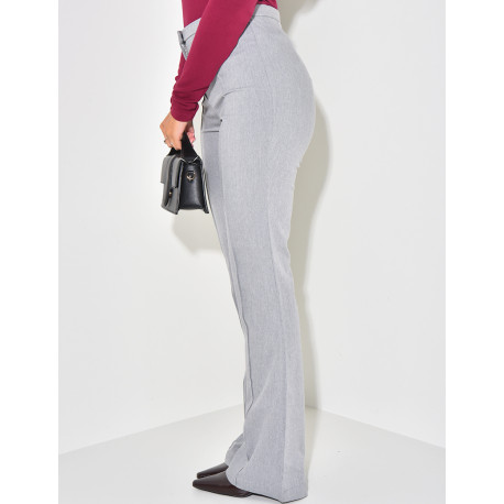 Flare suit trousers