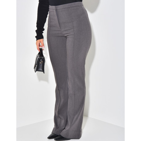 Pantalon de tailleur flare