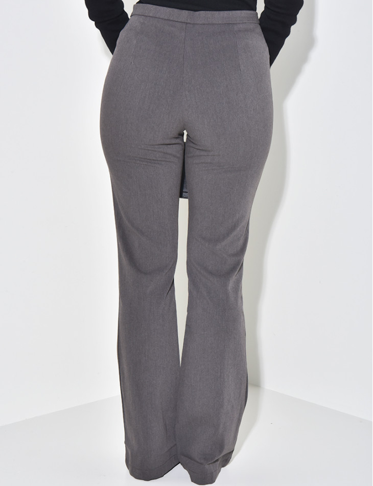 Pantalon de tailleur flare