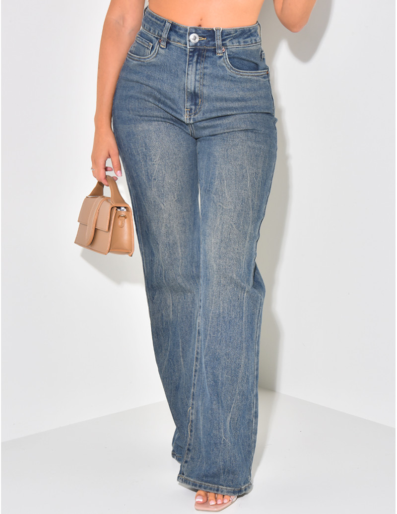 Jeans coupe droite stretchy...