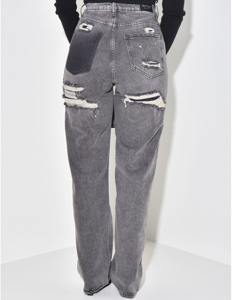 Jeans dechirés store