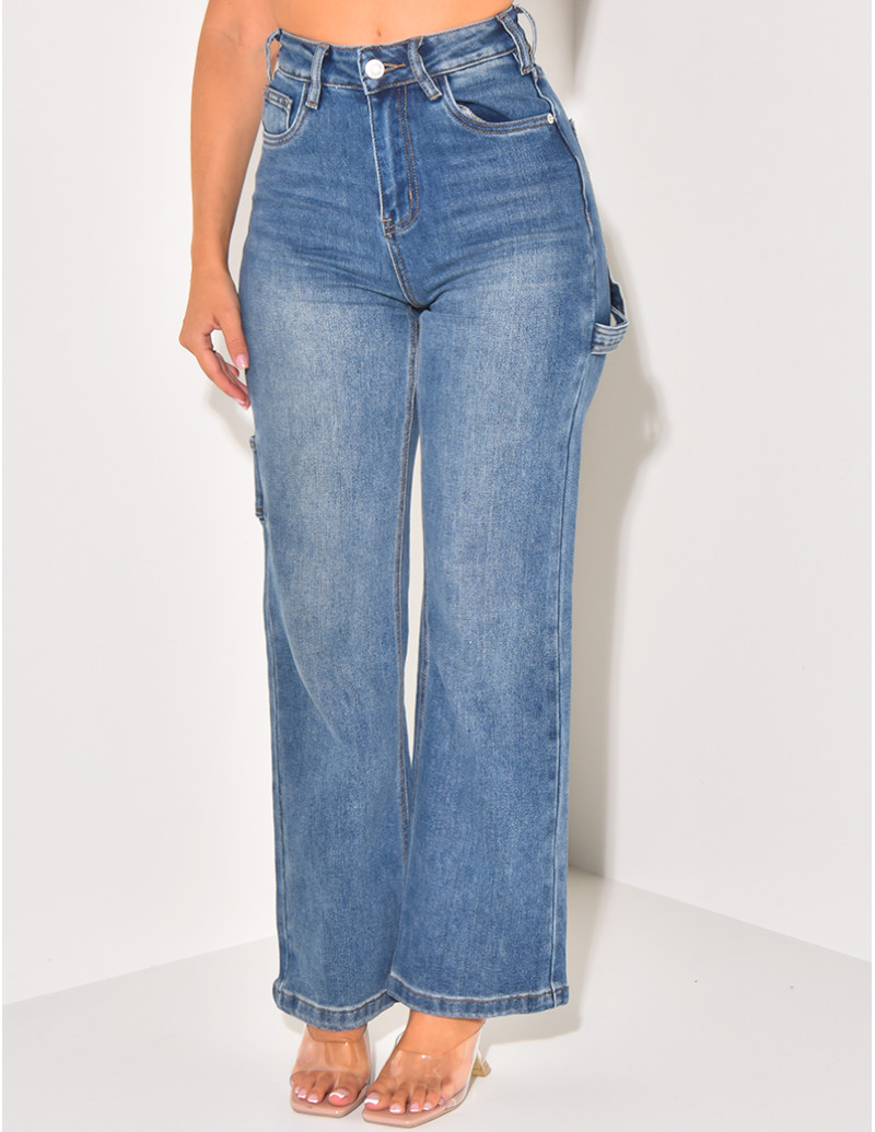 Verwaschene blaue...