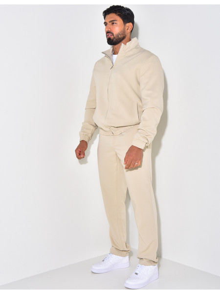 Ensemble pantalon et veste uni