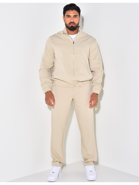 Ensemble pantalon et veste uni