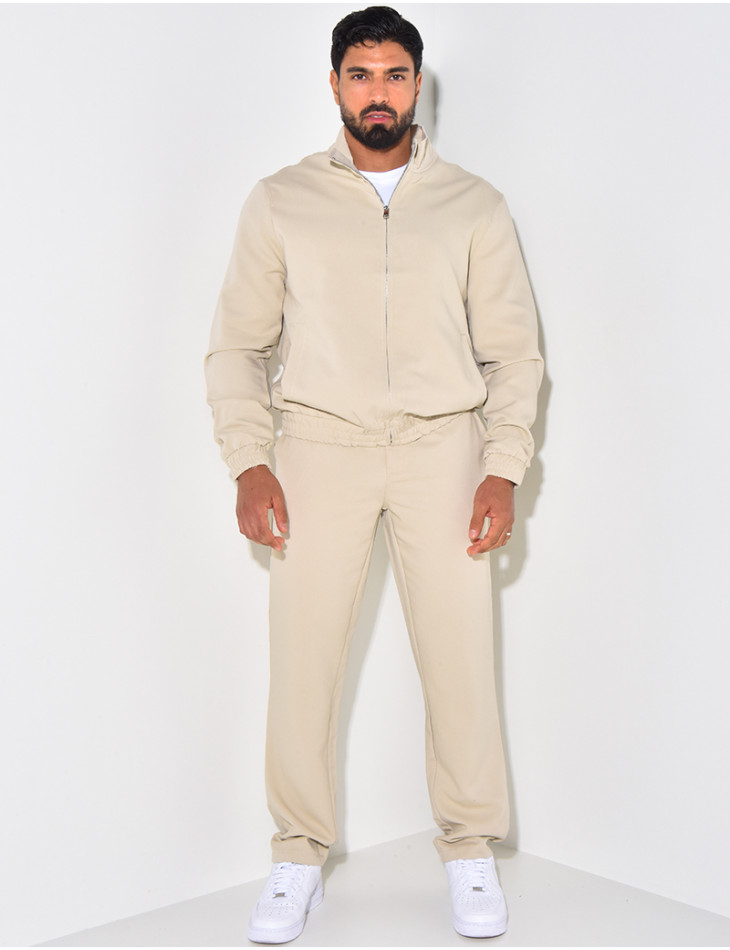 Ensemble pantalon et veste uni