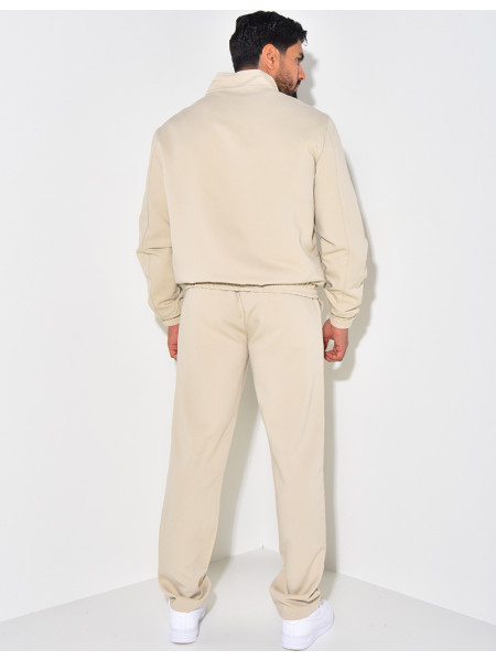 Ensemble pantalon et veste uni