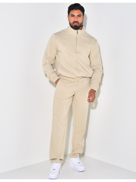 Ensemble pantalon et veste uni