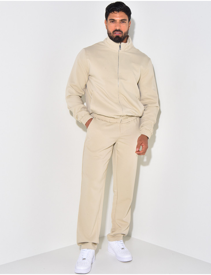 Ensemble pantalon et veste uni