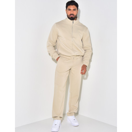 Ensemble pantalon et veste uni