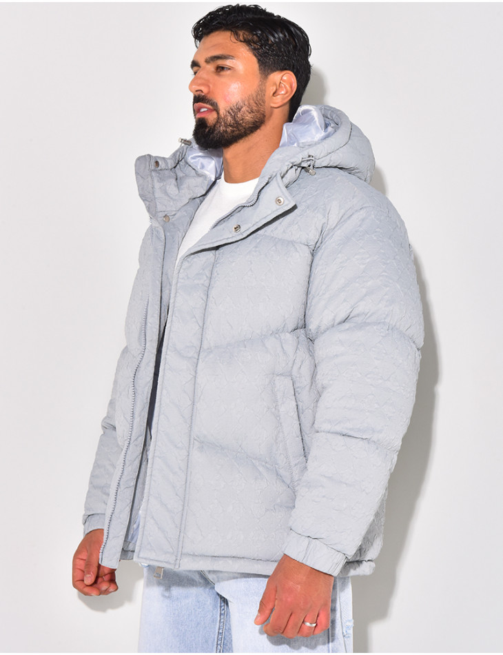 Blouson homme texturé
