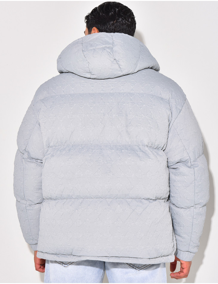 Blouson homme texturé