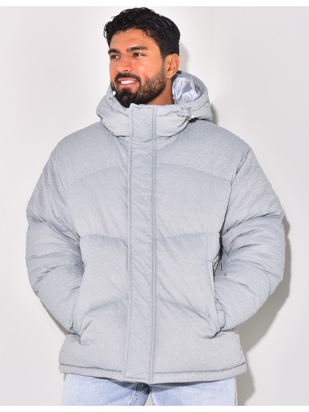 Blouson homme texturé