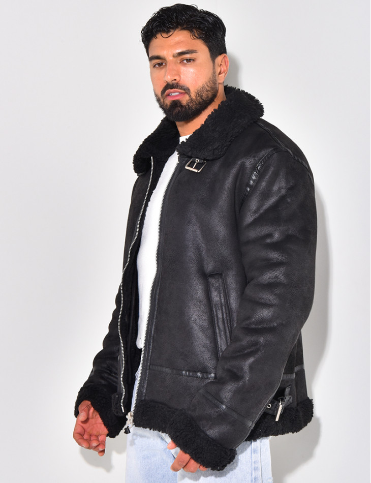 Veste à fourrure