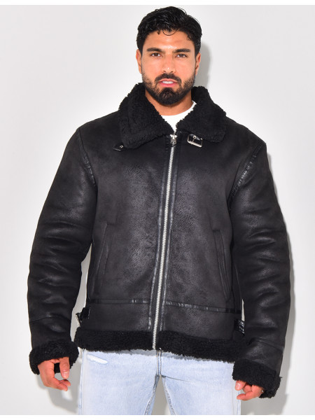 Veste à fourrure