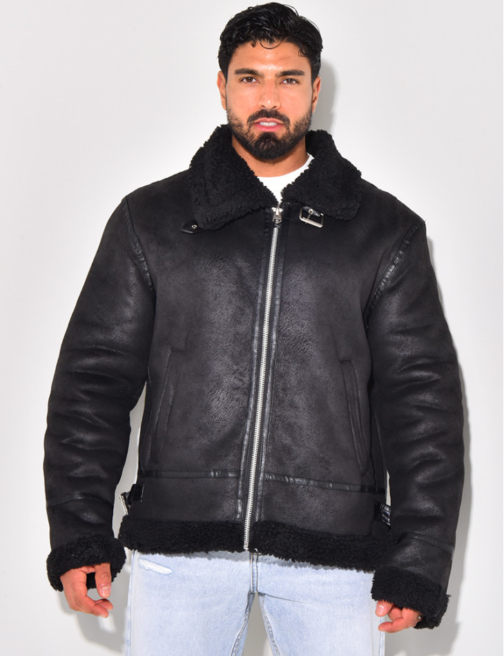 Veste à fourrure