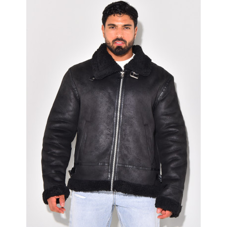 Veste à fourrure