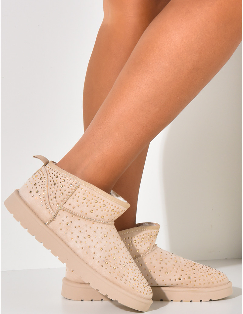 Wildlederstiefeletten mit...