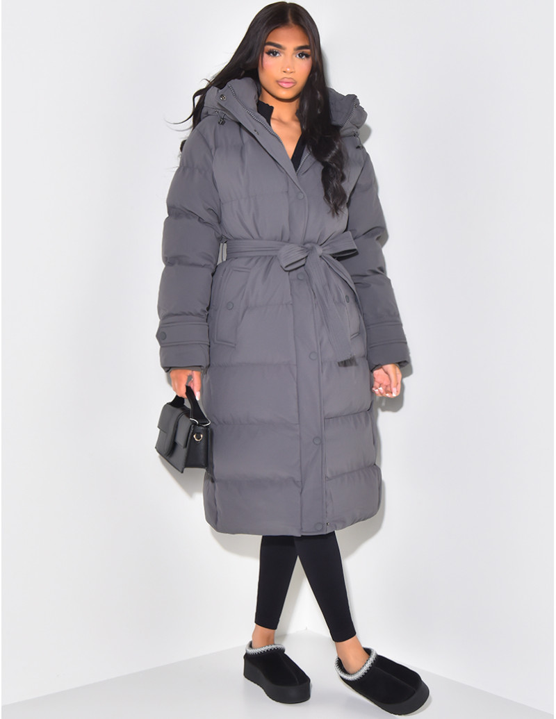 Doudoune longue matelassée...