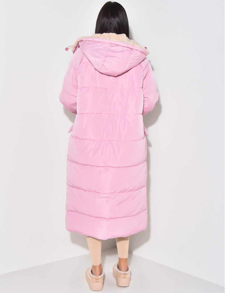 Reversible padded jacket