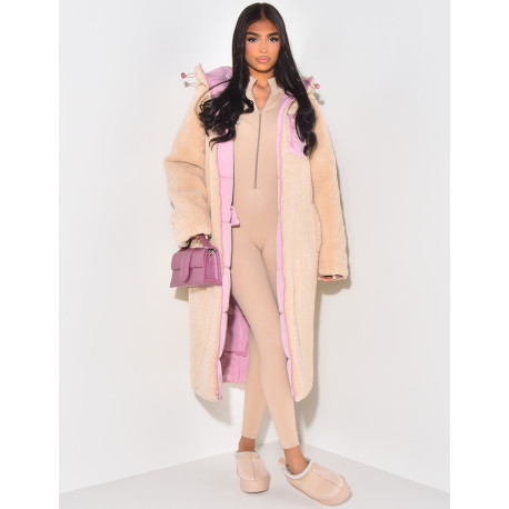 Reversible padded jacket