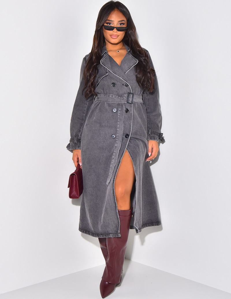 Oversize-Trenchcoat aus...