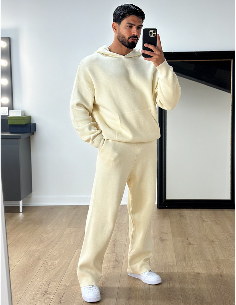 Ensemble pantalon et pull à...