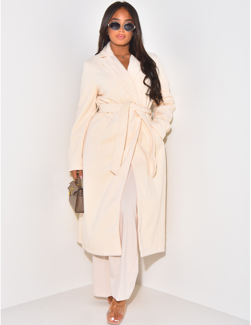 Langer Mantel mit...