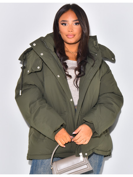 Doudoune oversize matelassée