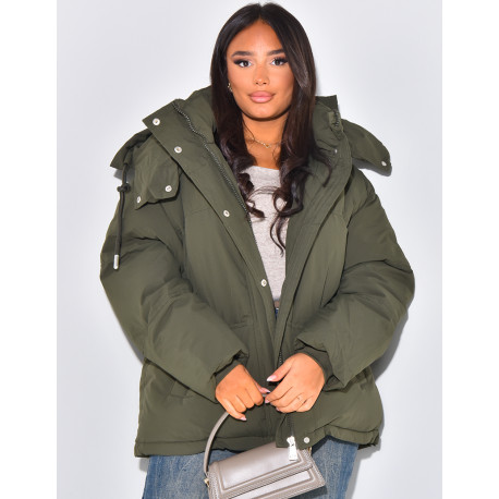 Doudoune oversize matelassée