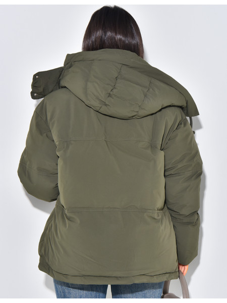 Doudoune oversize matelassée