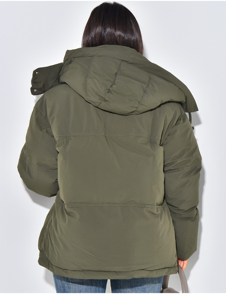 Doudoune oversize matelassée