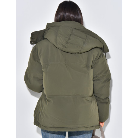 Doudoune oversize matelassée
