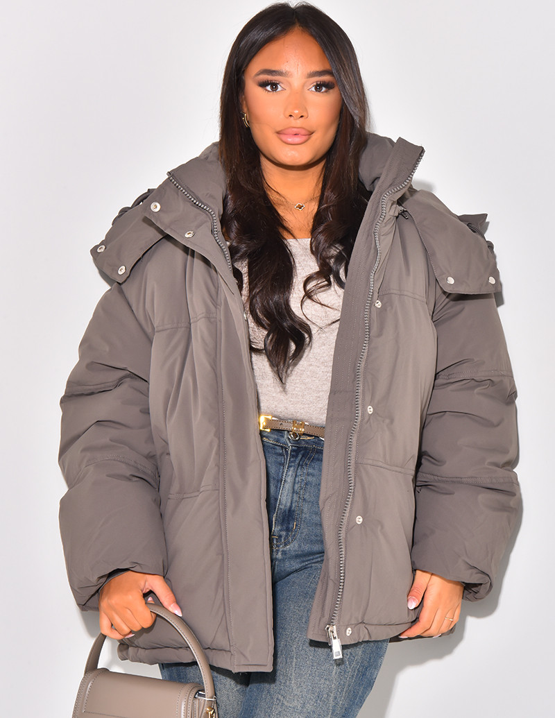 Doudoune oversize matelassée